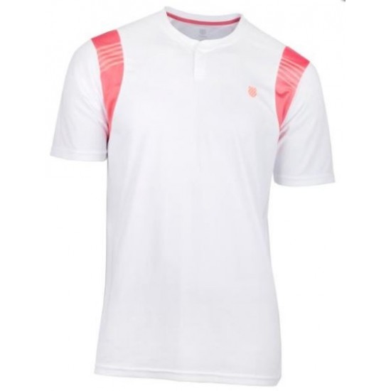 K Swiss Camiseta B2 White Rose