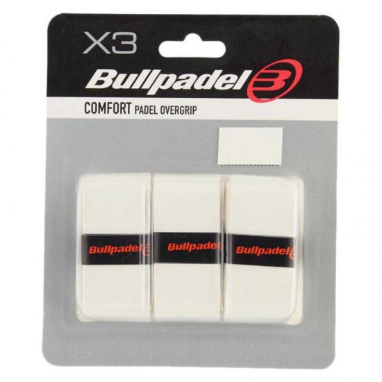 Blister Bullpadel 3 Overgrips GB1603 Comfort Blanco