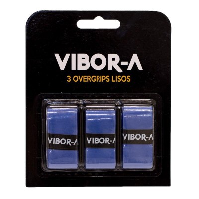 Blister Vibora Pro Liso Azul 3 Overgrips