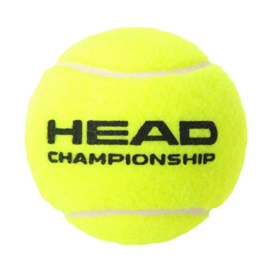 Bote de 3 Pelotas Head Championship Tenis