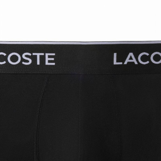 Boxers Lacoste Negro 3 Unidades