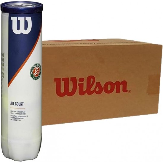 Cajon 72 Pelotas - 18 Botes de 4 Uds - Wilson Roland Garros