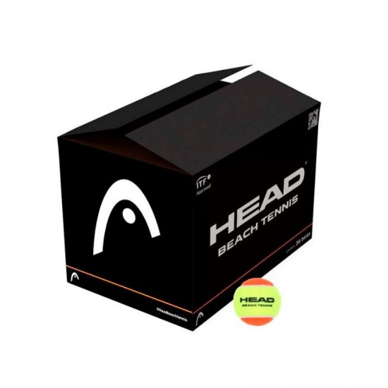 Cajon Head Pelotas Beach Tenis 36 Unidades