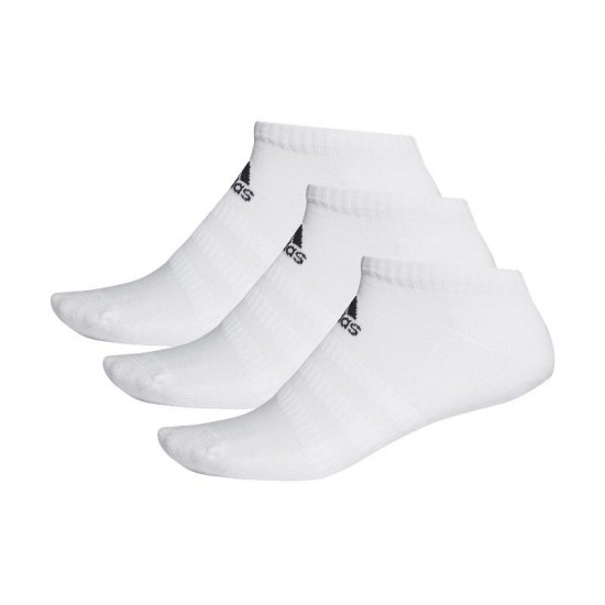 Calcetines Adidas Cush Low Blanco 3 Pares