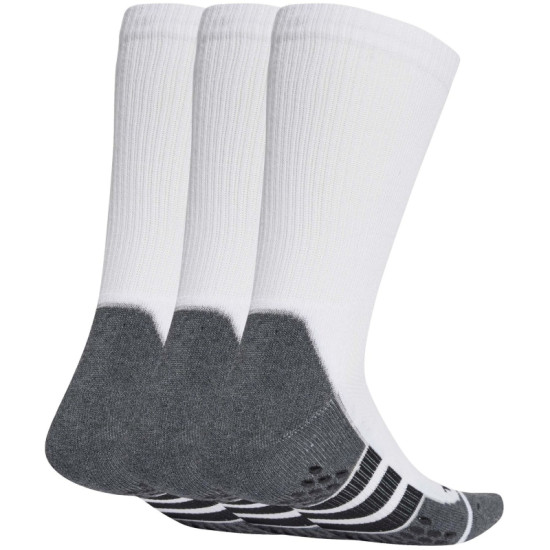 Calcetines Adidas Performance Climacool Crew Blanco Gris 3 Pares