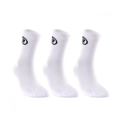 Calcetines Bullpadel BP252 3 Pares Blanco