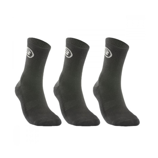 Calcetines Bullpadel BP252 3 Pares Negro