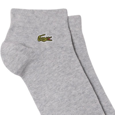 Calcetines Lacoste Sport Corte Bajo Negro Marino Blanco 3 Pares