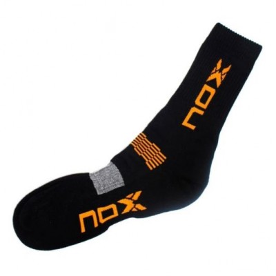 Calcetines Nox Pro Negro Naranja 1 Par