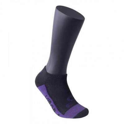 Calcetines Vibora Invisibles Multicolor Negro Violeta 1 Par