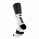 Calcetines Vibora Kait Cana Media Blanco Negro 1 Par