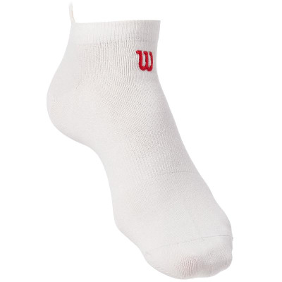 Calcetines Wilson Ankle Tab Blanco 3 Pares