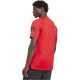 Camiseta Adidas Club 3 Stripes Rojo Negro