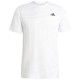 Camiseta Adidas Club Graphic Blanco Gris