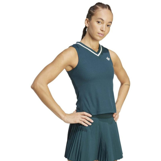 Camiseta Adidas Original London Pro Verde Aurora Mujer