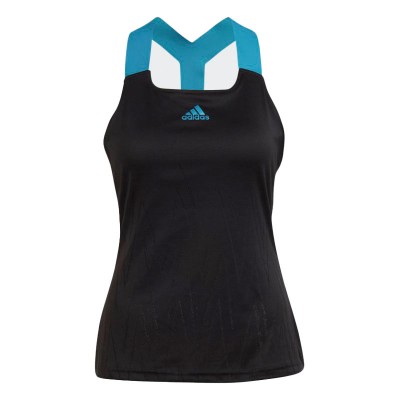 Camiseta Adidas PrimeBlue AeroKnit Negro Aqua