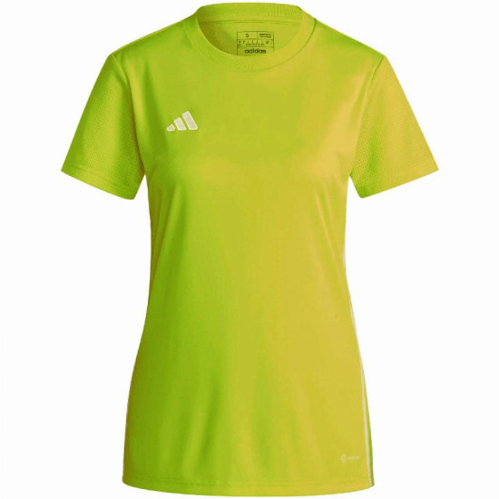 Camiseta Adidas Tabela 23 Amarillo Fluor Mujer