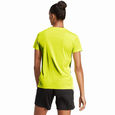 Camiseta Adidas Tabela 23 Amarillo Fluor Mujer