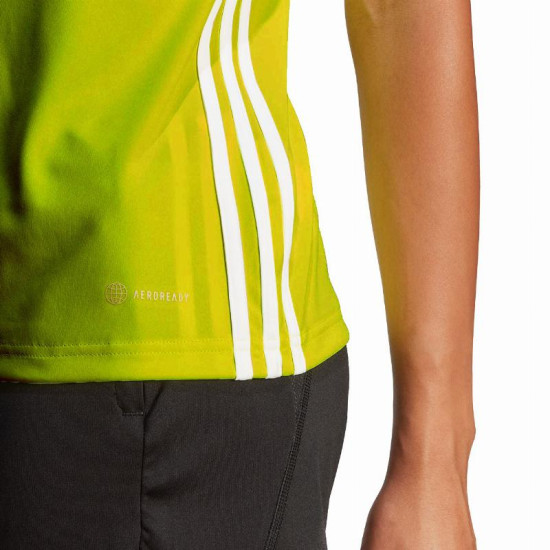Camiseta Adidas Tabela 23 Amarillo Fluor Mujer