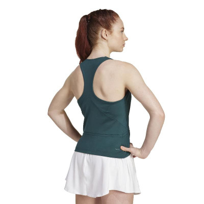 Camiseta Adidas Y-Tank Midi Verde Aurora Mujer