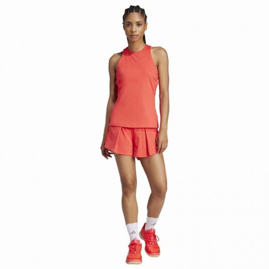 Camiseta Adidas Y-Tank Rojo Mujer