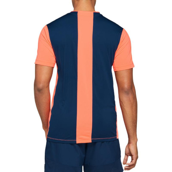 Camiseta Asics Club Coral Marino