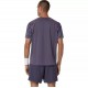 Camiseta Asics Game SS Top Gris Purpura