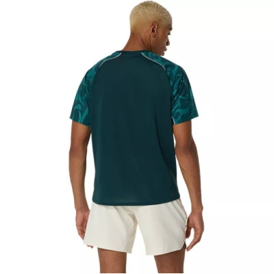 Camiseta Asics Game SS Top Verde Saxon