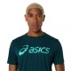 Camiseta Asics Match Seasonal Graphic Verde Saxon
