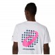 Camiseta Asics Padel Court Graphic SS Top Blanco