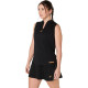 Camiseta Asics Padel Court Negro Mujer