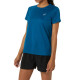 Camiseta Asics Silver Azul Petroleo Mujer