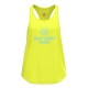 Camiseta Bidi Badu Beach Spirit Chill Amarillo Neon Aqua Mujer