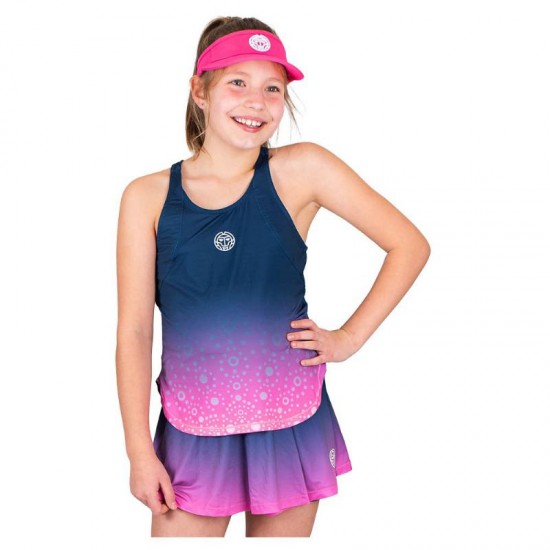 Camiseta Bidi Badu Colortwist Rosa Azul Oscuro Junior