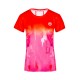 Camiseta Bidi Badu Eve Tech Rojo Rosa Mujer