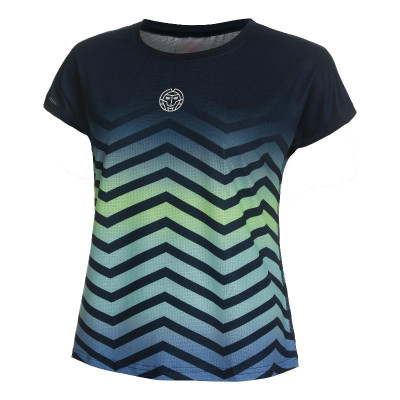 Camiseta Bidi Badu Grafic Illumination Azul Oscuro Mix Mujer