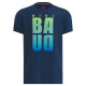 Camiseta Bidi Badu Grafic Illumination Chill Azul Oscuro