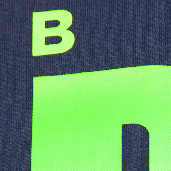 Camiseta Bidi Badu Grafic Illumination Chill Azul Oscuro