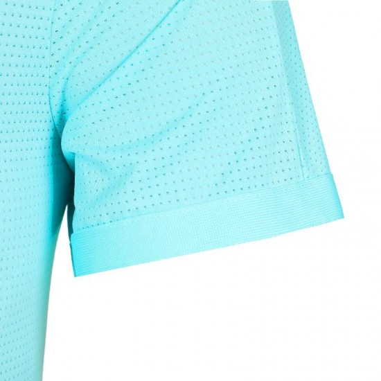 Camiseta Bidi Badu Melbourne V-Neck Aqua Mix