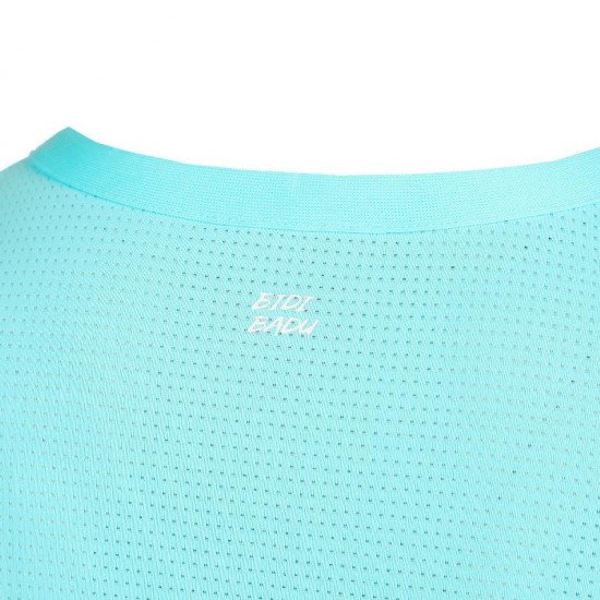 Camiseta Bidi Badu Melbourne V-Neck Aqua Mix