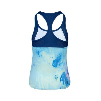 Camiseta Bidi Badu Padel Aluna Aqua Azul Oscuro