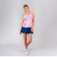 Camiseta Bidi Badu Padel Aluna Rosa Blanco