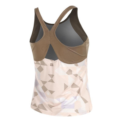 Camiseta Bidi Badu Paris Beige Mujer