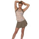 Camiseta Bidi Badu Paris Beige Mujer