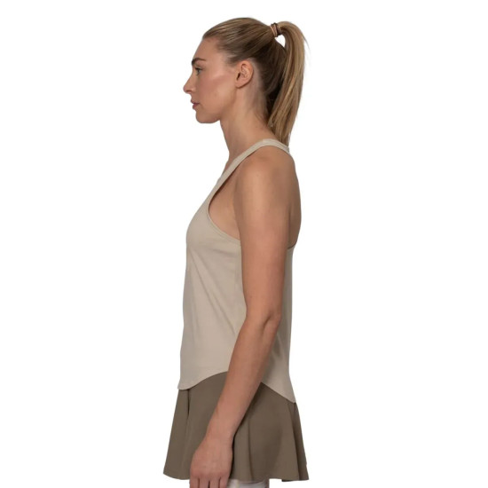 Camiseta Bidi Badu Paris Chill Beige Mujer