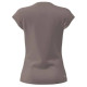 Camiseta Bidi Badu Spectrum V-Neck Marron Mujer