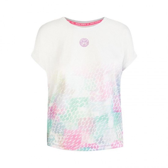 Camiseta Bidi Badu Yaa Blanco Rosa Junior
