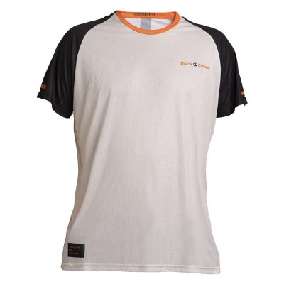 Camiseta Black Crown Rodas Naranja Crema