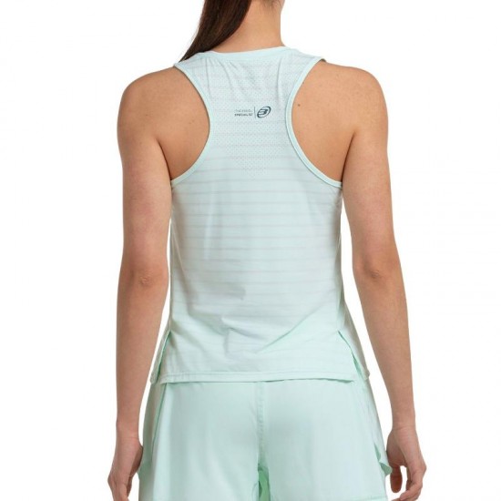 Camiseta Bullpadel Adies Verde Agua Bicolor