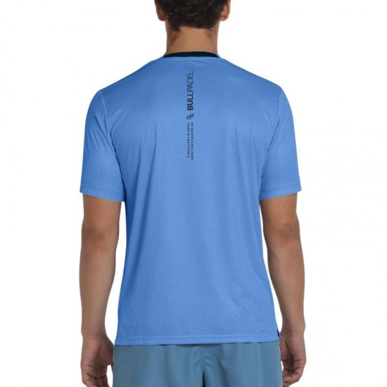 Camiseta Bullpadel Beque Azul Atomico